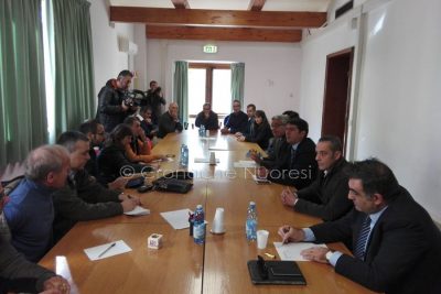 I lavori del Tavolo delle associazioni, nella sede di Confindustria a Nuoro