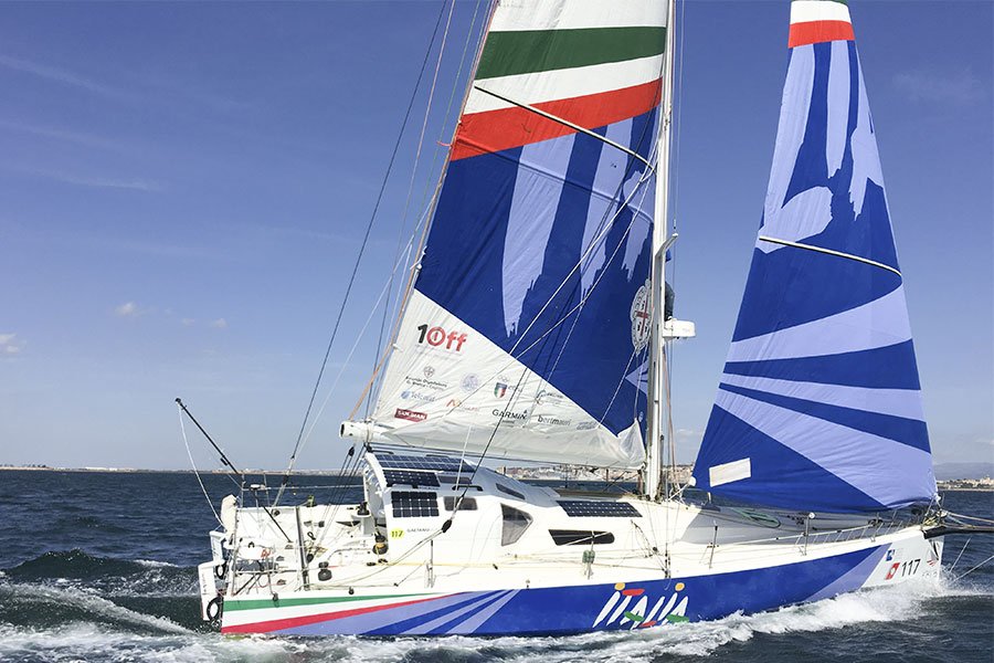 Giro del mondo in barca a vela, ultimo giorni nell’Atlantico per Gaetano Mura