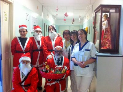 I Babi Natale al San Francesco di Nuoro