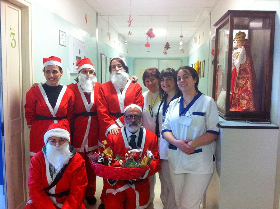 Babbi natale speciali al San Francesco di Nuoro
