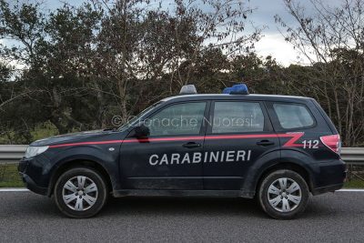 Un'auto dei Carabinieri (foto S.Novellu)