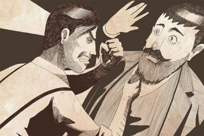 Una tavola illustrata da Manuelle Mureddu