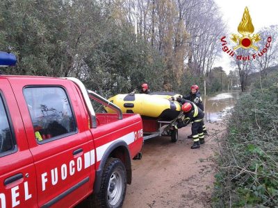 il nucleo SAF dei VigIli del fuoco si preparano all'emergenza