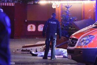 I soccorsi alle vittime dell'attentato di Berlino