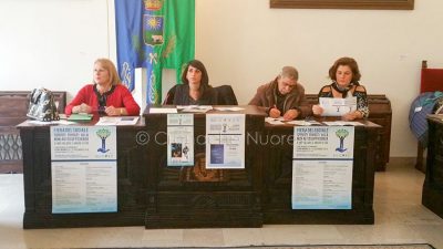 La conferenza stampa di presentazione dell'evento (foto Cronache Nuoresi)