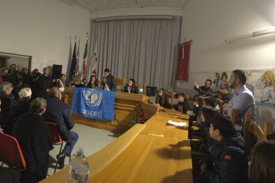 L'insediamento del Consiglio Comunale dei Ragazzi e delle Ragazze di Sarule