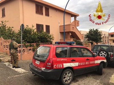 Cala Gonone, la casa in cui è morto carbonizzato Pietro Fancello