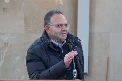 Marcello D'Anna portavoce dei detenuti nel carcere di Badu 'e Carros (foto S.Novellu)