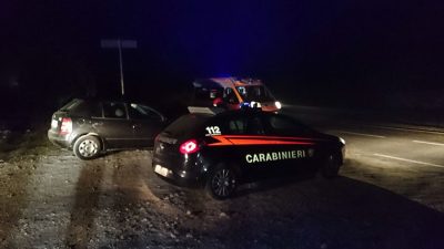 Carabinieri e 118 sul luogo delle ricerche