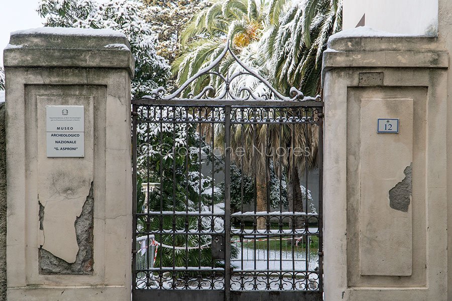 Emergenza neve: domani resterà chiuso il Museo Archeologico G.Asproni di Nuoro