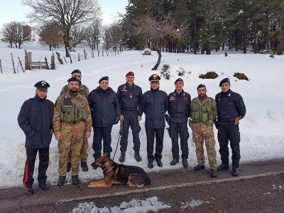 Visita del Comandante Nardone ai Carabinieri della Compagnia di Tonara