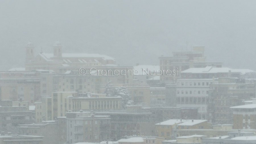 Emergenza neve: domani chiusi i poliambulatori a Nuoro, Bitti e Gavoi