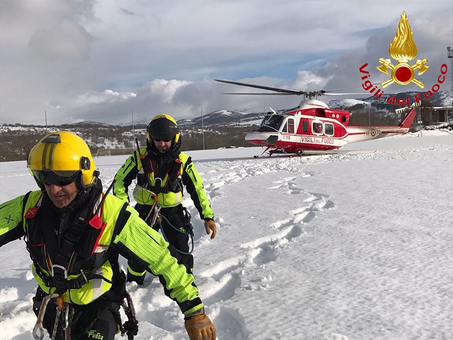Emergenza neve: senza sosta operazioni soccorso per ovili isolati a Orgosolo e Urzulei