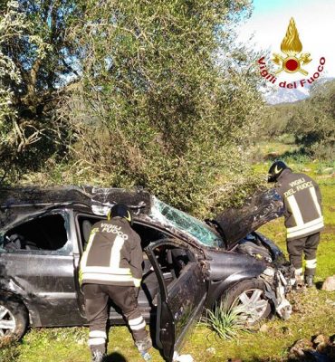 La Renalut Scenic dopo l'incidente