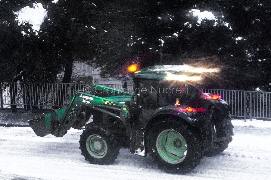 Emergenza neve. Il sindaco Soddu rassicura i cittadini: «la situazione è sotto controllo»