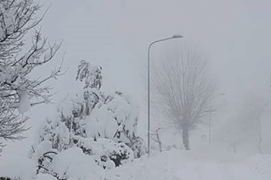 Emergenza neve: oltre mille utenze senza luce nel Nuorese