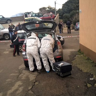 Arzana. RIS al lavoro sul luogo dell'omicidio di Pietro Fragata