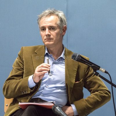 L'ex sindaco Alessandro Bianchi all'incontro sul futuro del Monte Ortobene (foto S.Novellu)