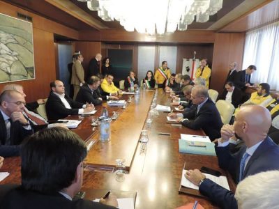 L'incontro con la Coldiretti in Consiglio regionale