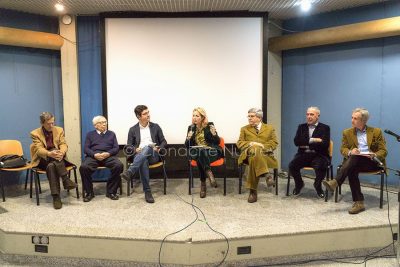 Sindaci storici di Nuoro all'incontro sul futuro del Monte Ortobene (foto S.Novellu)