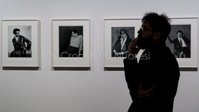 Nuoro. L'inaugurazione della mostra Topografie di Berenice Abbott al MAN (© foto S.Novellu)