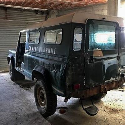 Orgosolo, la Land Rover rubata a Orune