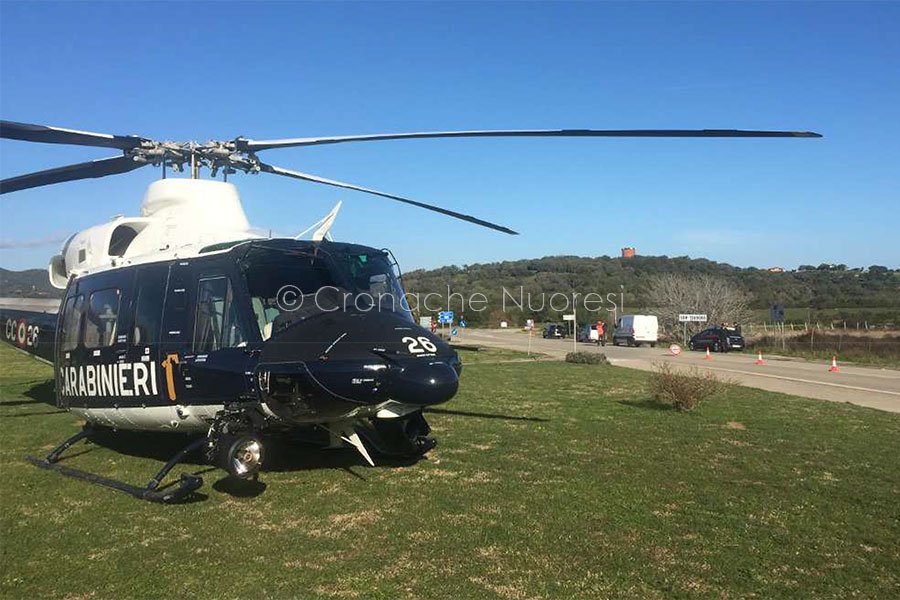 Mamoiada: maxi operazione di controllo dei Carabinieri, con il supporto dell’elicottero