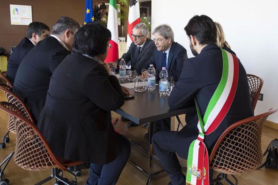 Incontro Gentiloni – Pigliaru.  A palazzo Chigi un tavolo sulle questioni della Sardegna