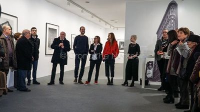 Nuoro. L'inaugurazione della mostra Topografie di Berenice Abbott al MAN (© foto S.Novellu)