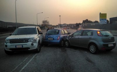 La scena dell'incidente avvenuto a Prato Sardo