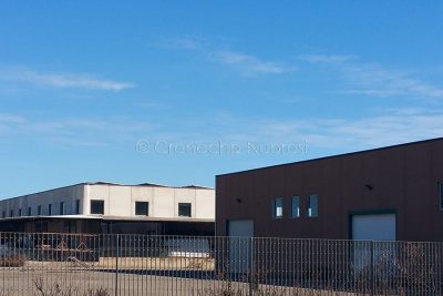 Uno scorcio di una zona industriale (foto Cronache Nuoresi)