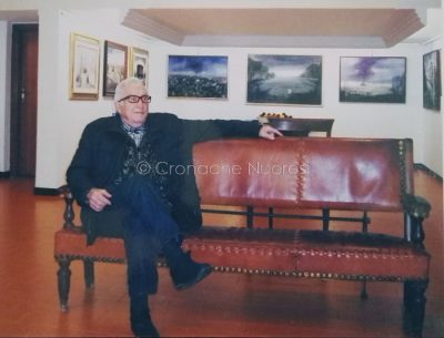 L'artista Vittorio Calvi