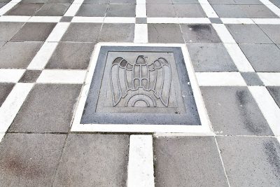 Il logo di Confindustria (foto S.Novellu)