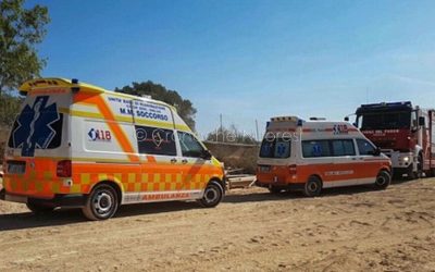 Due ambulanze del 118 di Orosei
