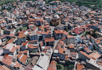 Una panoramica di Mamoiada