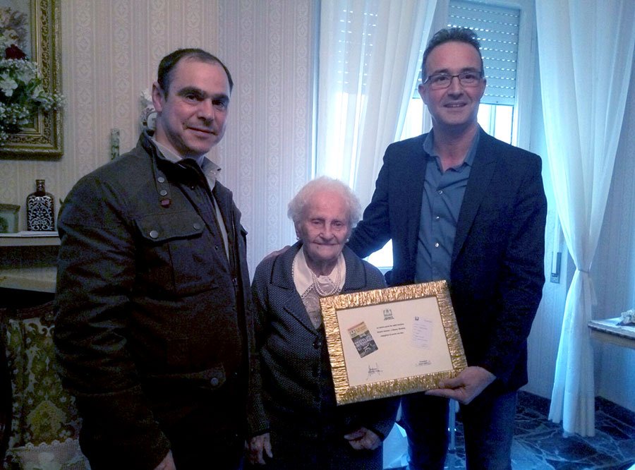 Nuoro. Nicolina Manca, 106 anni, socia ad honorem della Coldiretti Nuoro Ogliastra