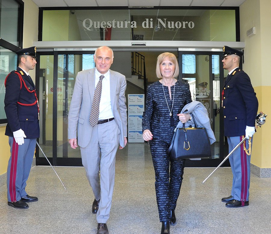 Il Prefetto di Nuoro in visita alla Questura