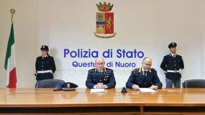 La conferenza stampa in Questura per gli arresti a Nuoro e Orgosolo