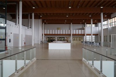 Nuoro, la nuova hall dell'ospedale San Francesco (foto S.Novellu)
