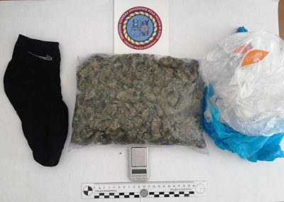 La droga sequestrata a Barisardo
