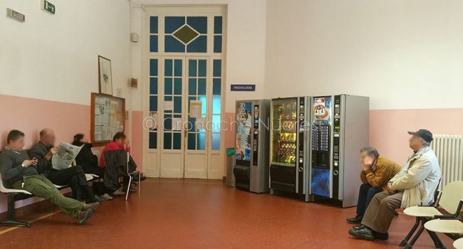 Nuoro, il reparto di Radiologia dello Zonchello (foto S.Novellu)