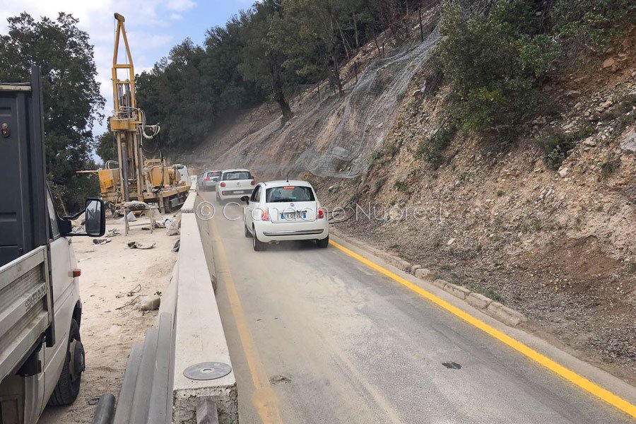 Riapre al traffico l’Orientale Sarda dopo la frana nei pressi di Dorgali