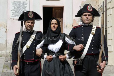 Ricostruzione storica dei Moti de Su Connottu (© foto S.Novellu - tutti i diritti riservati)