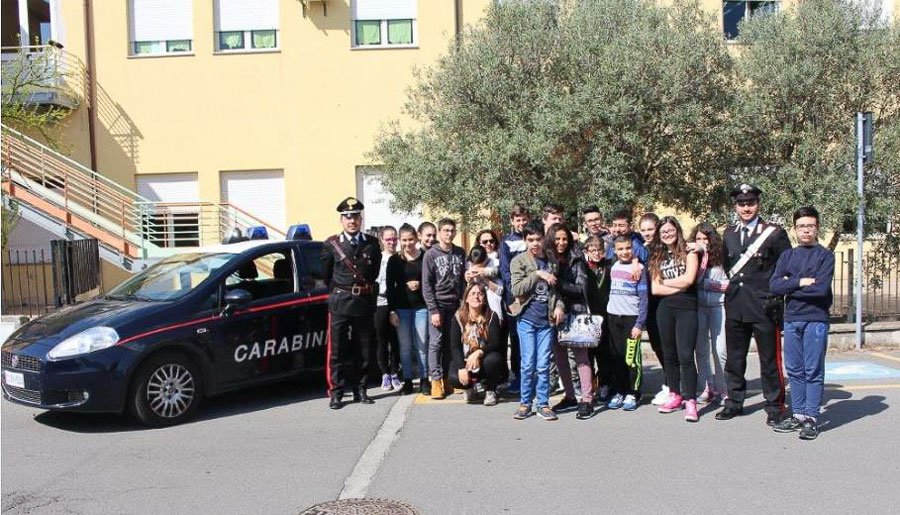 Cultura della legalità: i Carabinieri incontrano gli studenti delle Scuole medie