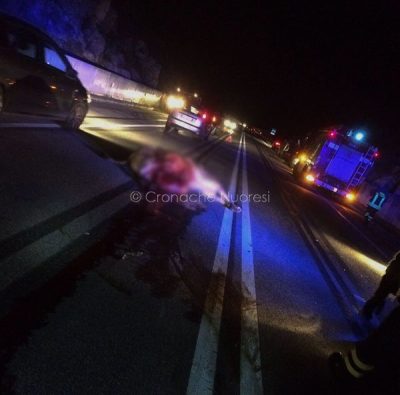 La scena dell'incidente