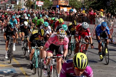 L'arrivo del 100° Giro d'Italia a Cagliari (foto A.Fois)