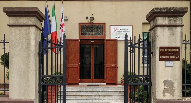 Gli uffici della direzione ASL di Nuoro (foto S.Novellu)
