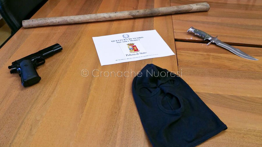 Nuoro. Nei guai due pluripregiudicati: rapinarono due vigilantes rubando un’arma d’ordinanza