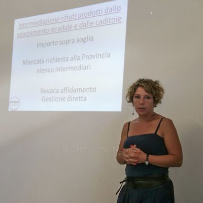 Il Consigliere dei Cinque Stellle Mara Sanna