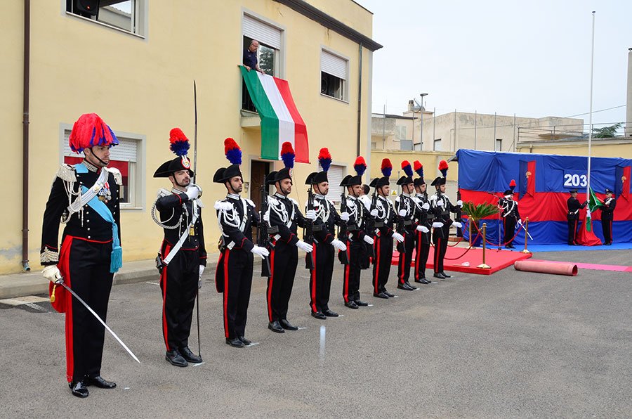 Nuoro. I Carabinieri celebrano il 203° anniversario della fondazione